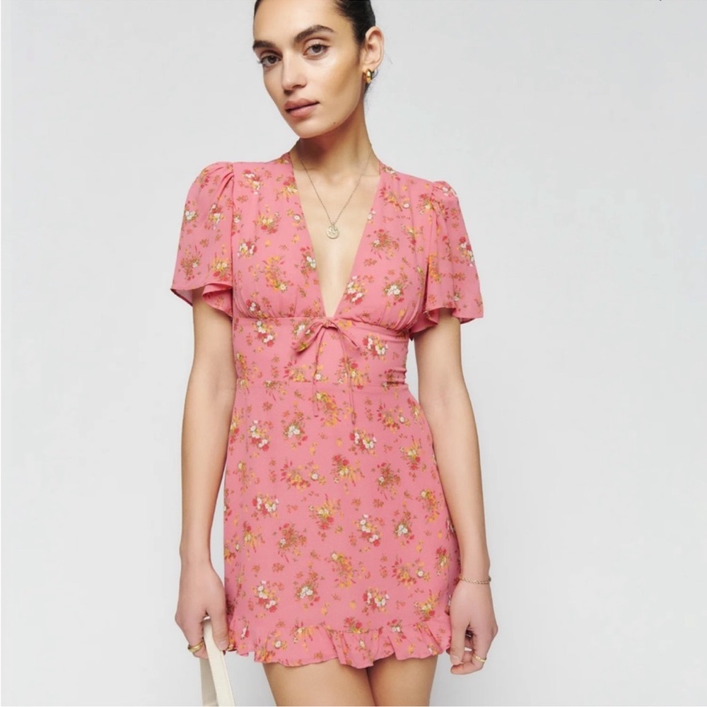 NWT Reformation Mya Dress in Rosato